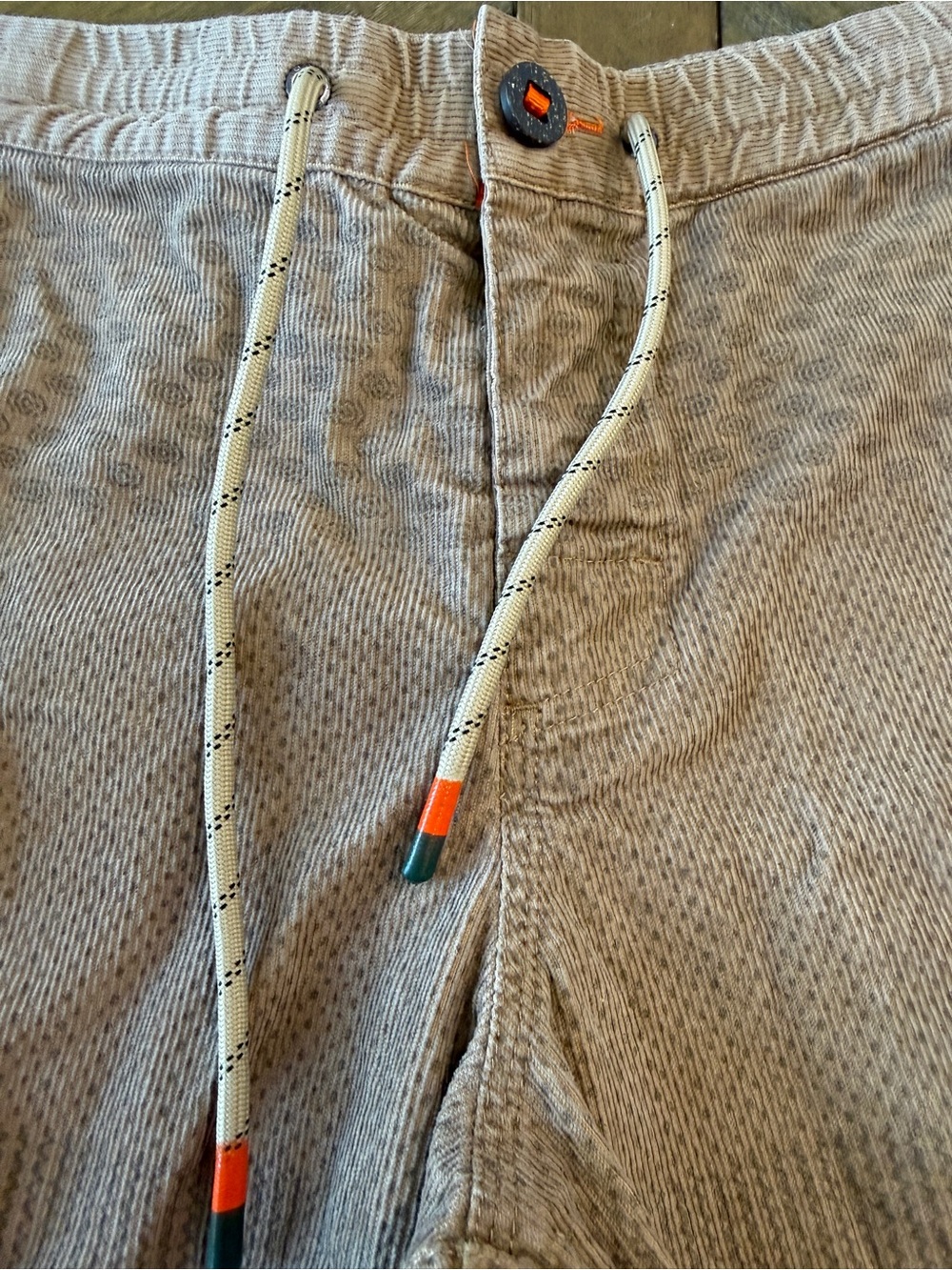 Howler Brothers Men's Size 30 Shorts Brown/Tan Pressure Drop Cord Shorts - Picture 4 of 6